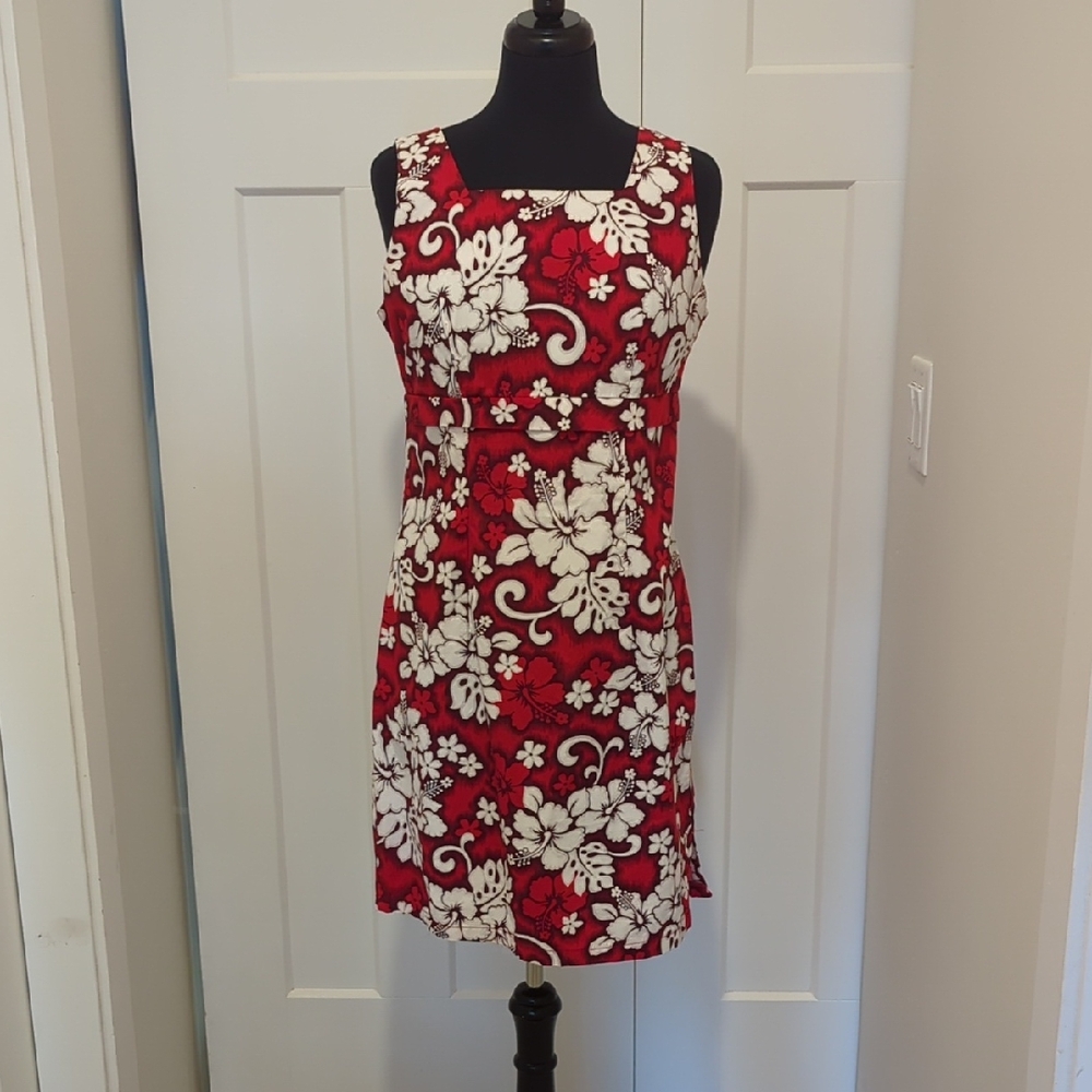 Hawaiian Dress Vintage  Size Large